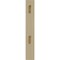 Ekena Millwork 1 3/4"W x 12"D x 12"H Extra Large Olympic Wood Bracket, Rubberwood BKTW01X12X12OLRW - alternate 2